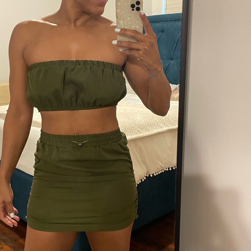 SHEIN Two Piece Skirt Set